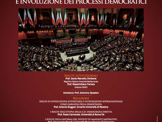 Convegno giovedì 7 novembre, Aula Magna A. Quistelli, ore 9.00