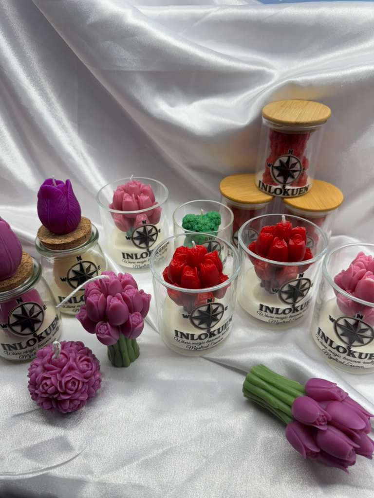 Miniatura: Velas de Molde Pilar 3x4- Soya -INLOKUEN