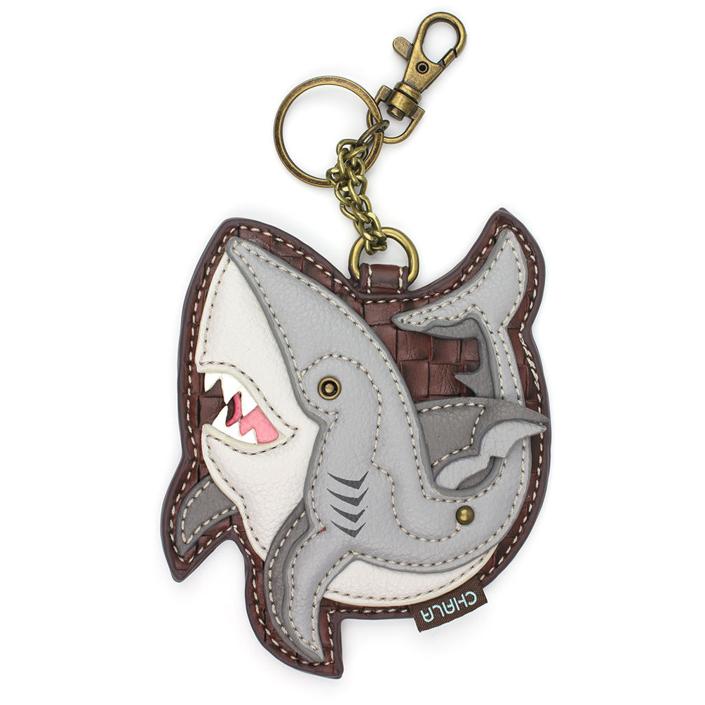 Coin Purse & Fob - Shark