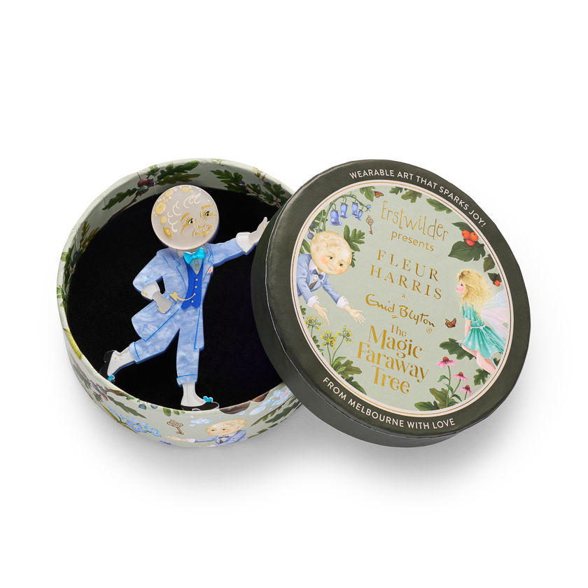 Thumbnail: Magic Faraway Tree - Moonface Brooch