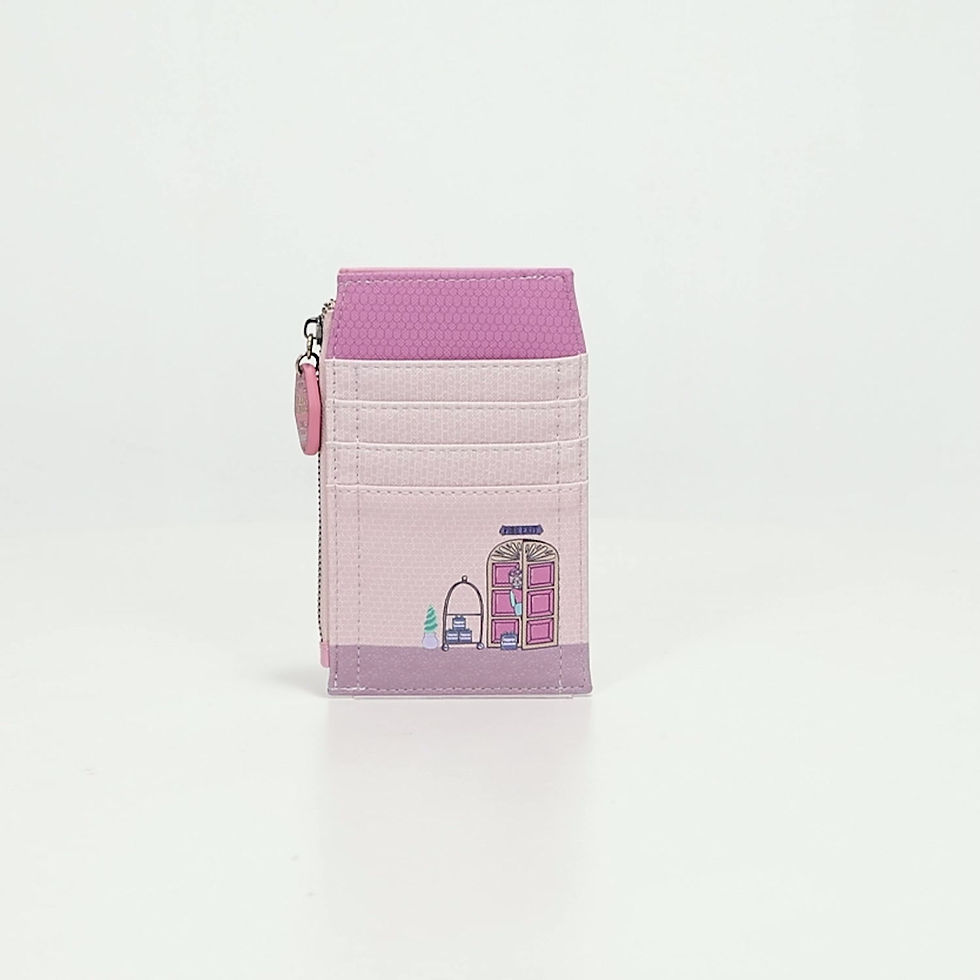 Thumbnail: The Grand Vendula Hotel Zipper Card Coin Purse