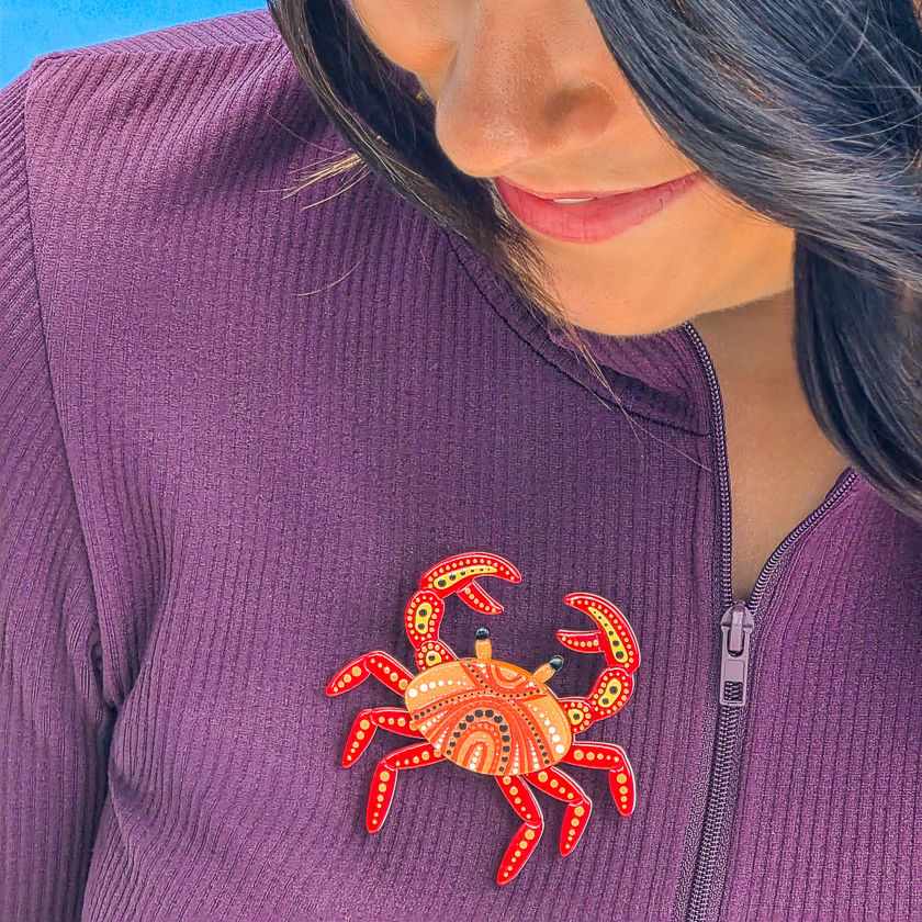 Thumbnail: Brooke Sutton - Karntat (Crab) Brooch