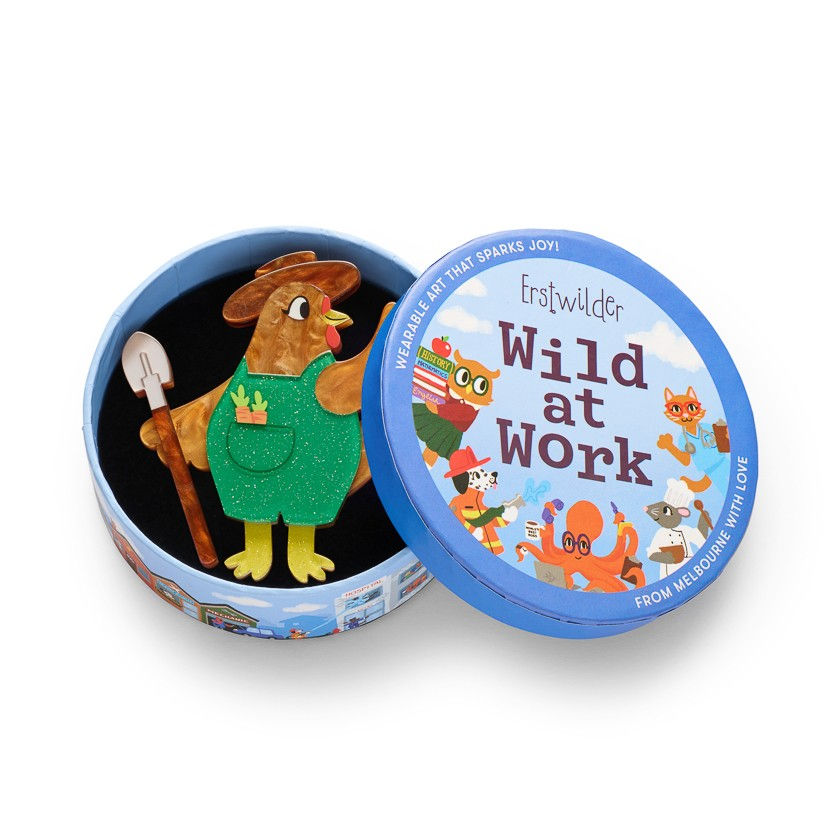 Thumbnail: Wild at Work - Coop Boss Brooch