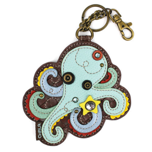 Coin Purse & Fob - Octopus
