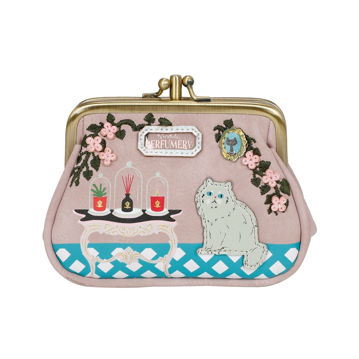 Perfumery Clipper Coin Purse - Blush Edition