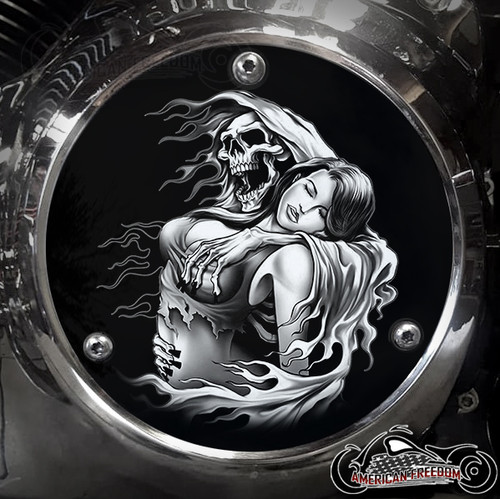 Reaper Lover | Harley Davidson Derby Cover | Customderbys