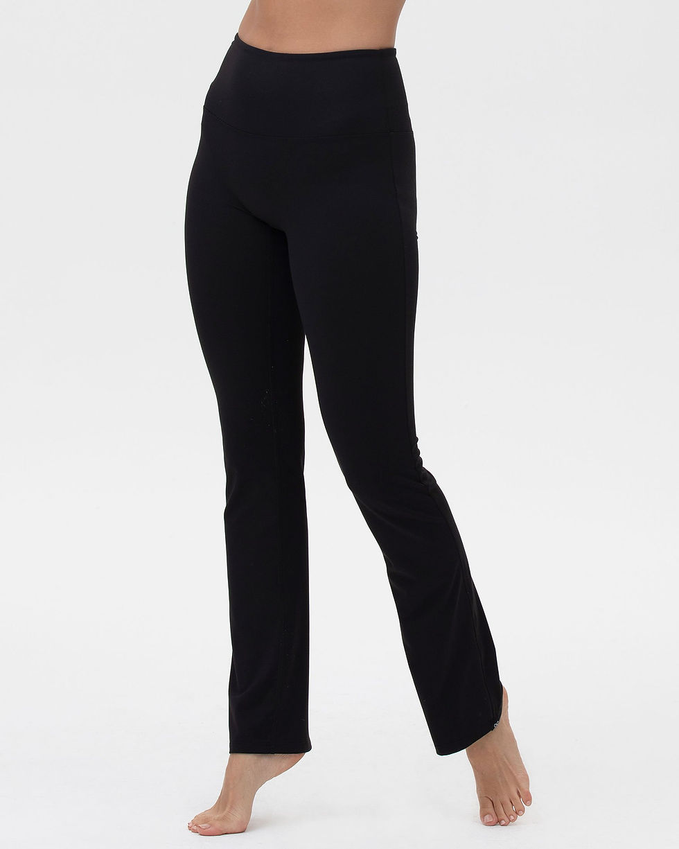 Miniatura: Pantalones de yoga de pernera ancha Constance HR Coziplex™ de 29,5"