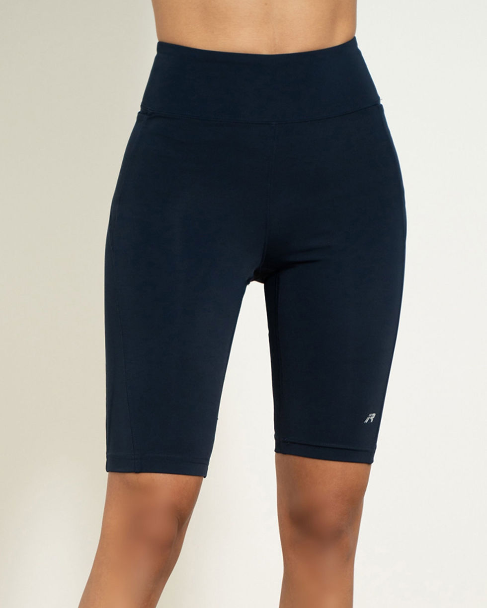 Miniatura: Shorts de motorista Utility Silkiflex™ de cintura alta