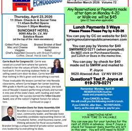 April 2026 Echo Newsletter