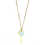 Thumbnail: NECKLACE " LONG FULL KEY " - GLD