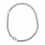 Thumbnail: NECKLACE CUBAN CHAIN " PALLA CRYSTAL " LOGO CLASP - PAL