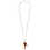 Thumbnail: NECKLACE " LONG KEY & CAPSULE " - GLD