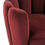 Thumbnail: Aspen Wine Velvet Accent Chair