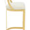 Thumbnail: Azura Ivory Velvet Bar Stool