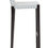 Thumbnail: Aurora Grey Leather Bar Stool