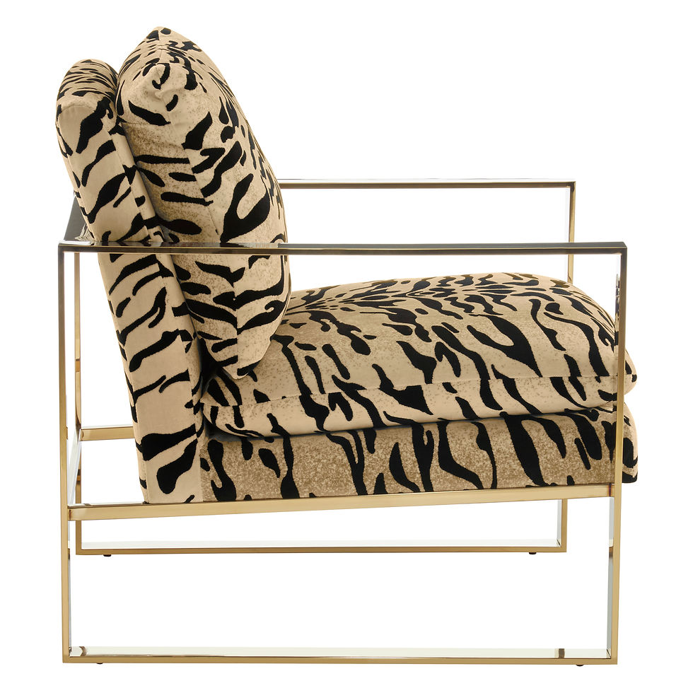 Thumbnail: Eclipse Tiger Print Armchair