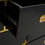 Thumbnail: Bordeaux Seven Drawer Black Mango Wood Chest