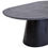 Thumbnail: Perdoba Mango Wood Oval Dining Table in Black Finish