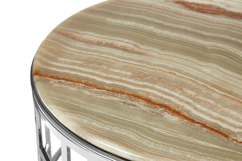 Thumbnail: Aurora Onyx Stone Coffee Table