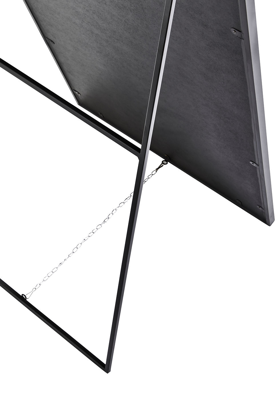 Thumbnail: Azurian Floor Standing Mirror Black Frame
