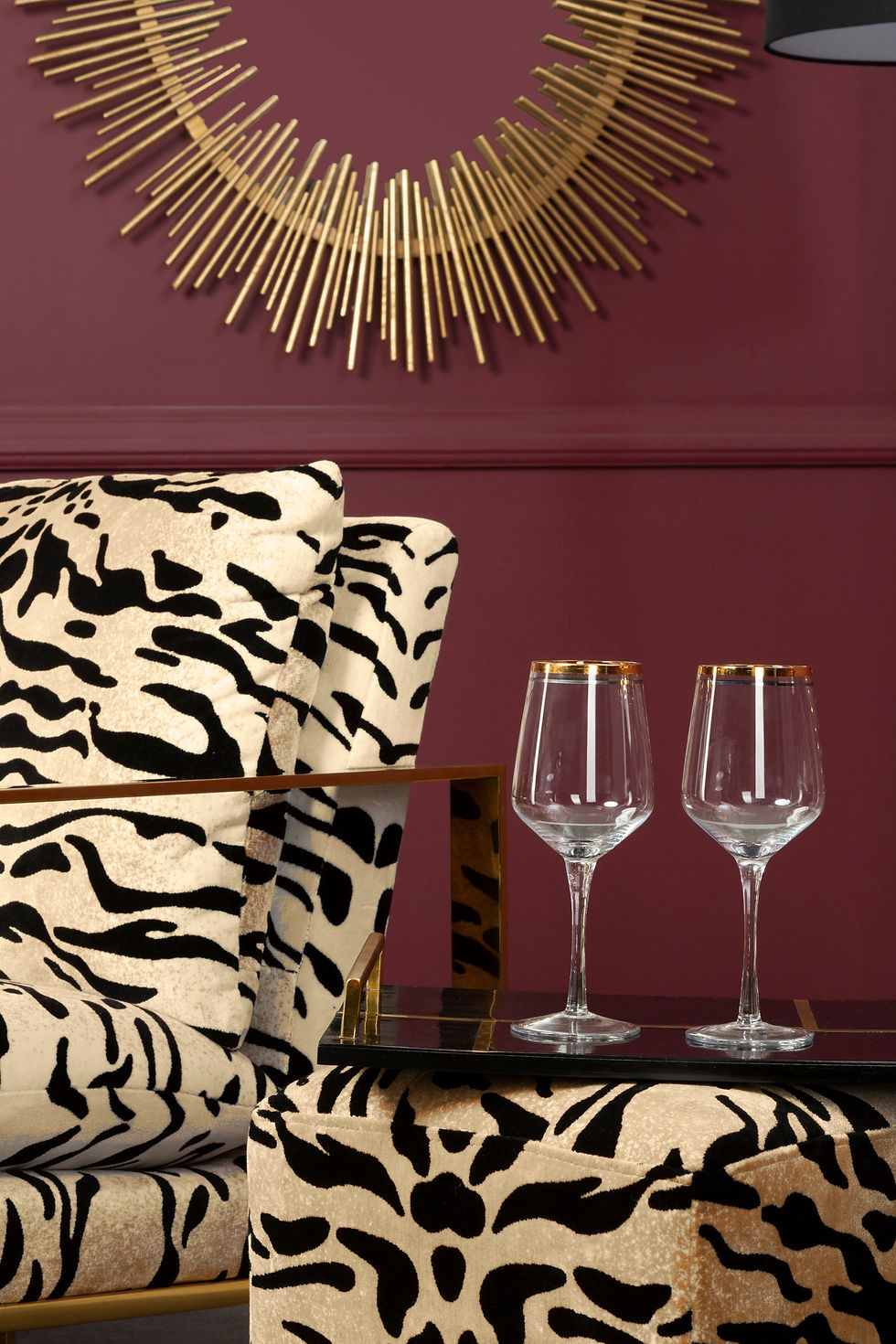 Thumbnail: Eclipse Tiger Print Armchair