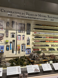 history of model railroad display model railroad set up at mini time machine museum in tucson az