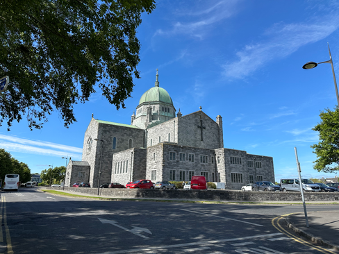 view of the galway cathedral, galway, ireland
