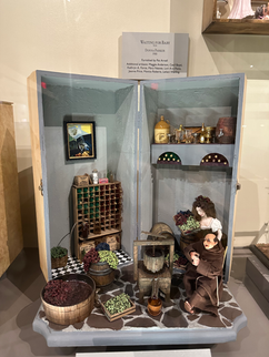 mini wine makers scene in the time machine museum