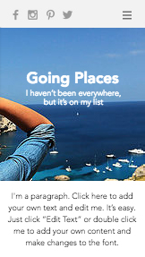 Mest populære hjemmesideskabeloner – Rejseblog