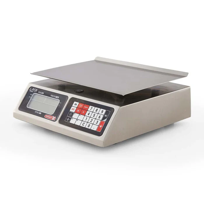 TORREY 0PCR20-N BASCULA COMERCIAL ACERO INOXIDABLE 20 KILOS