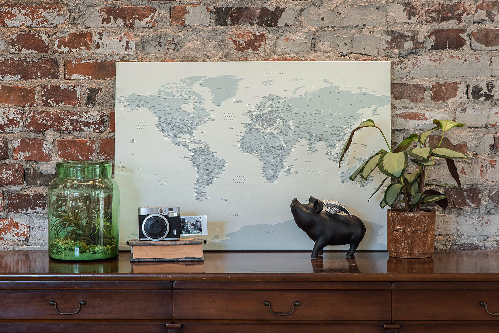 Žalsvas pasaulio žemėlapis