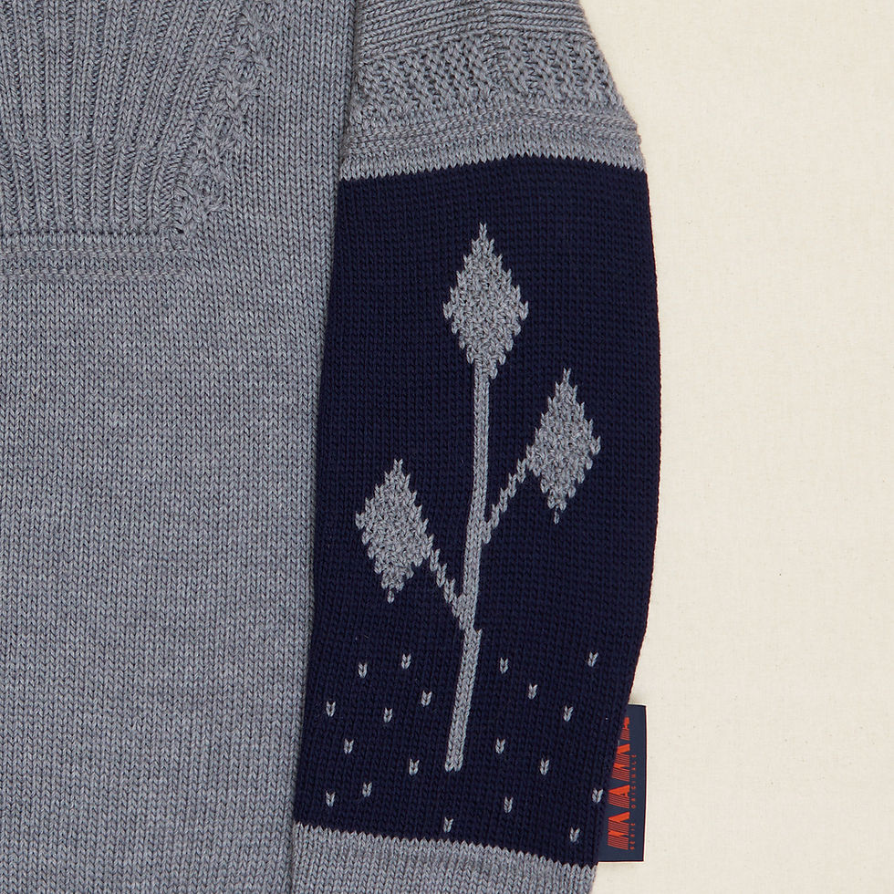 Miniature : LE GRAND PULL EN LAINE DE MÉRINOS ANTHRACITE