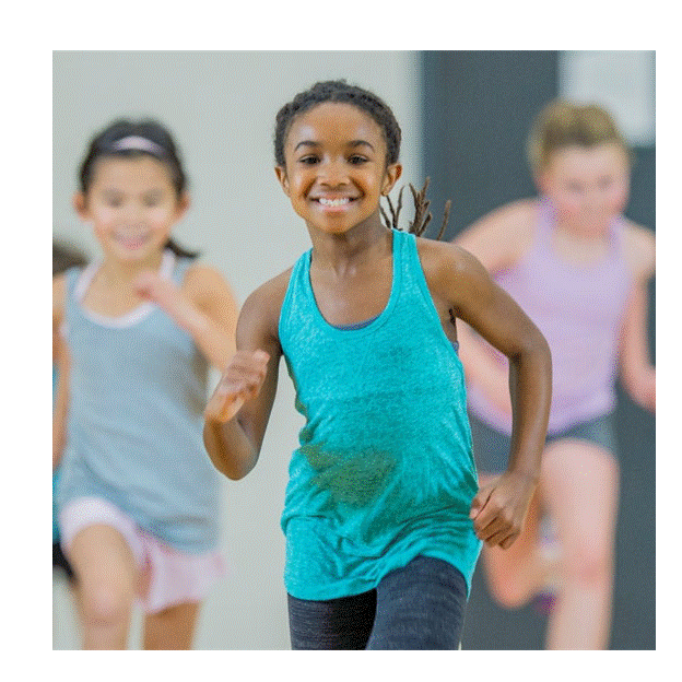 Staying Fit badge for Girl Scout Juniors