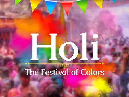Holi : The Festival Of Colors