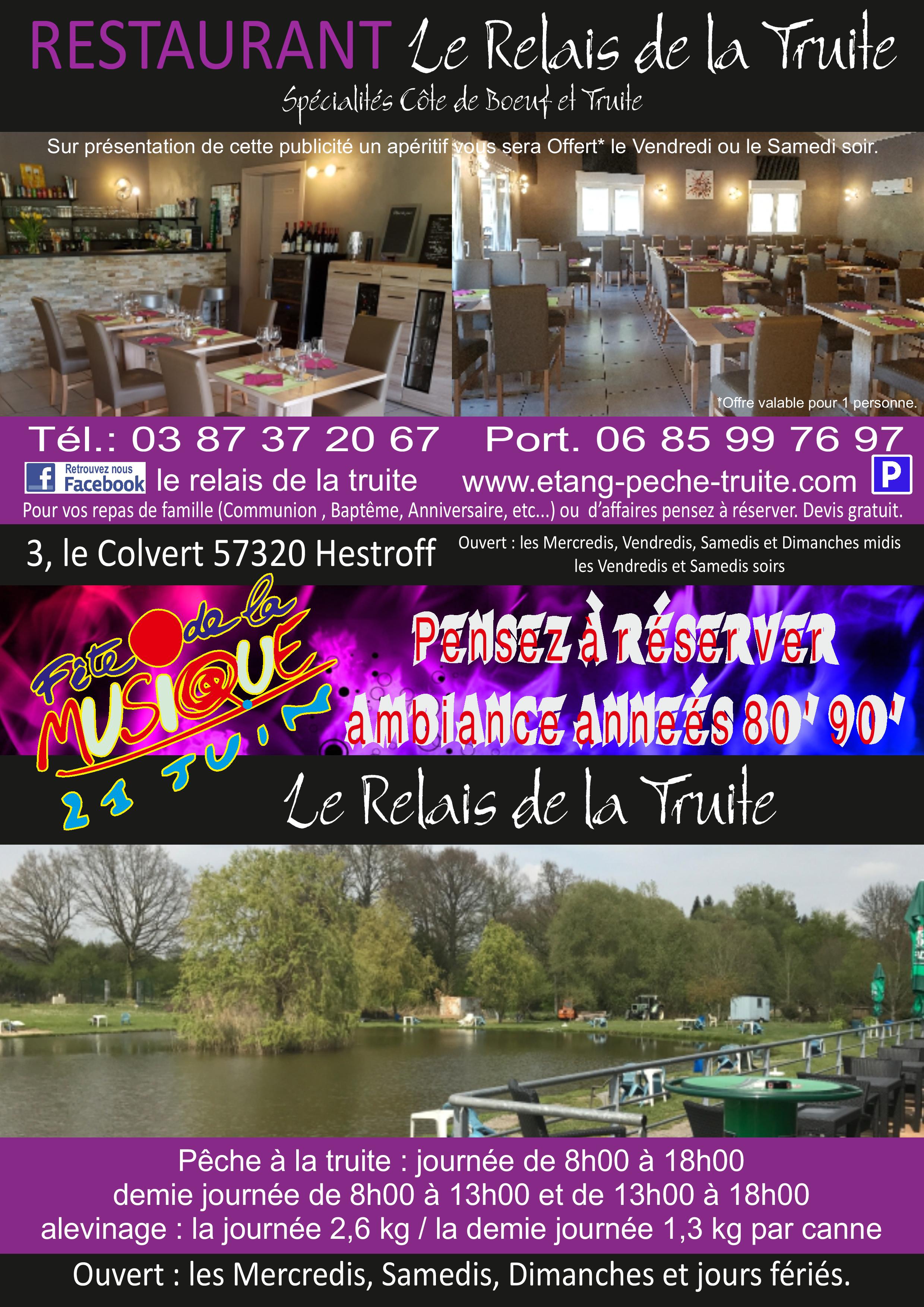 etang truite anzeling