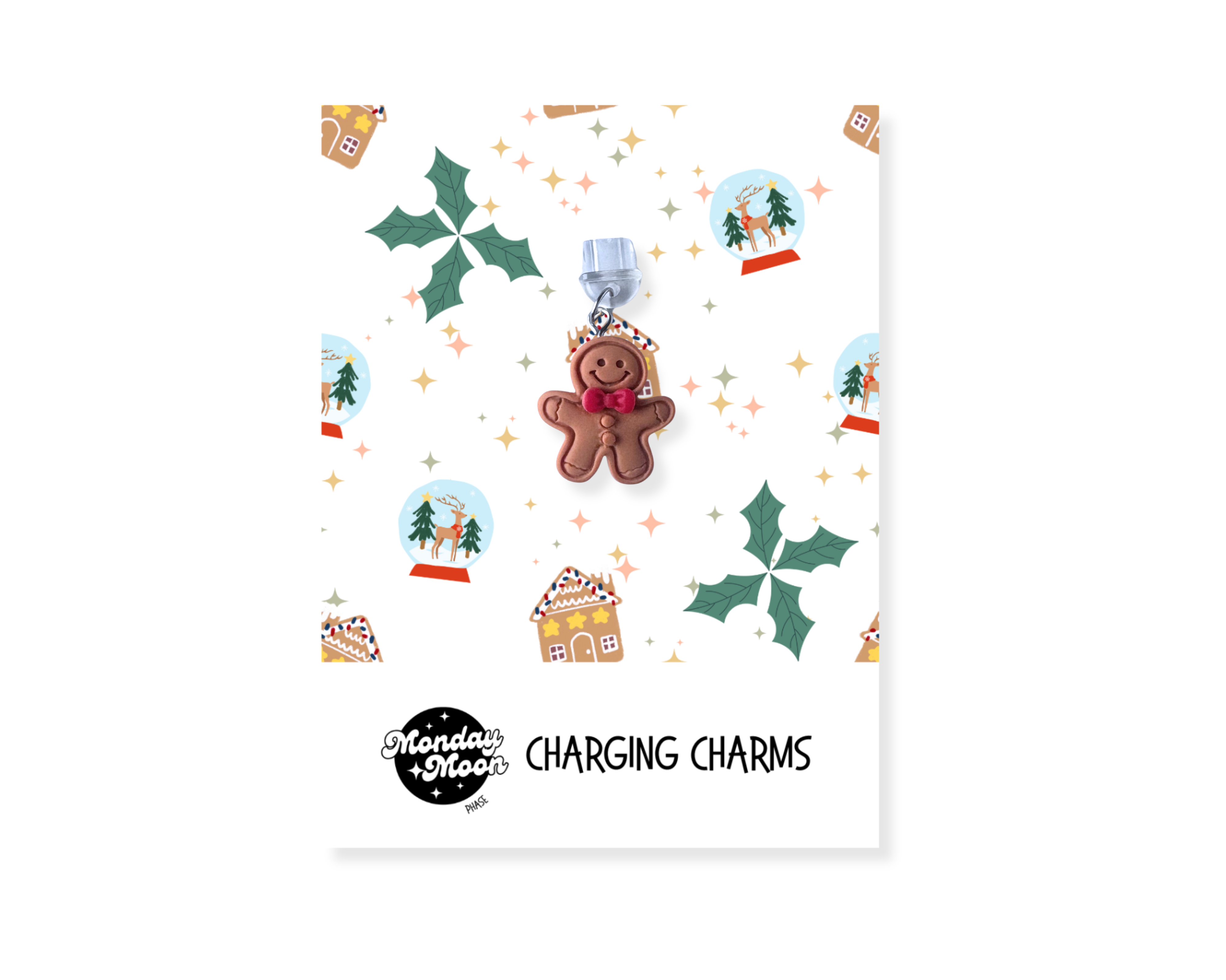 Gingerbread Charging Charm