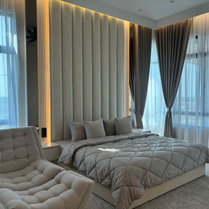 Luxurious Bedroom and Cozy Lighting