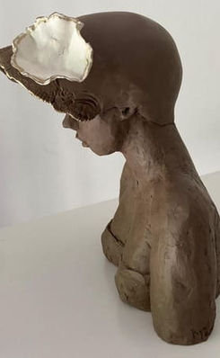 buste en terre cuite Dina _France_ Mimi sculptures