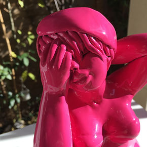 sculpture résine, Lol, mimi sculptures