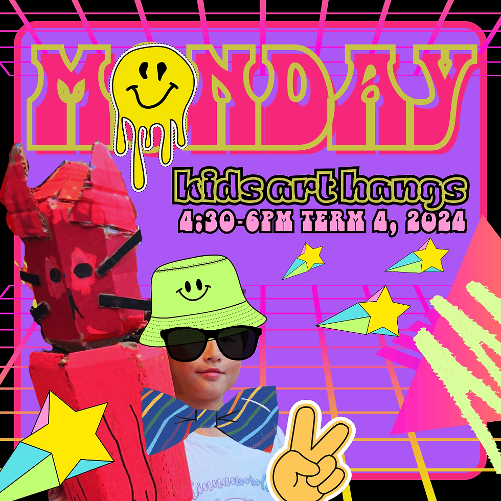 T4 2024 I Mixed Age art classes Monday | 8 Sessions I 4.30-6pm