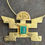 Thumbnail: 18kt gold pre Columbian Pendant Slide