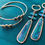 Thumbnail: Opal & Diamond 14kt gold earrings