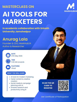 Masterclass on “AI Tools for Marketers”