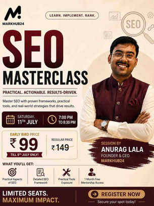 Session Report: SEO Masterclass
