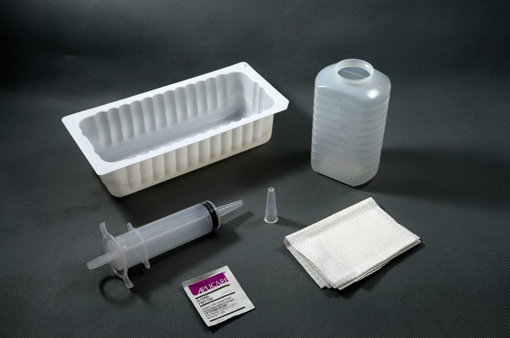 Irrigation Tray Piston Syringe