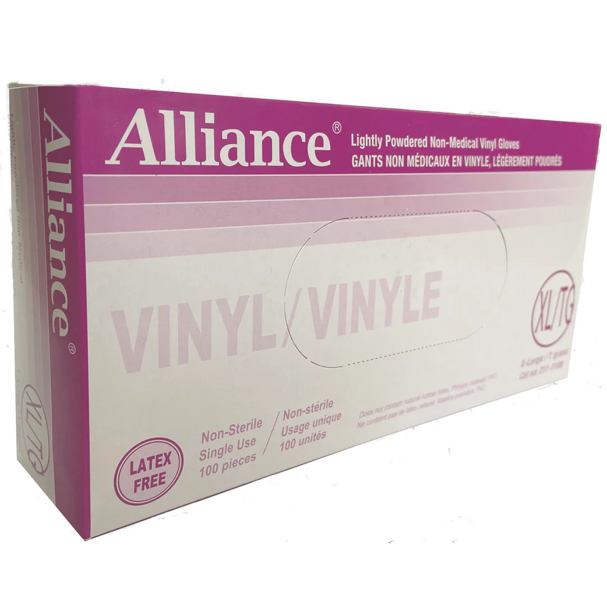 Thumbnail: Alliance® Vinyl Gloves - Lightly Powdered