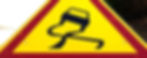 Panneau de signalisation de perte de controle