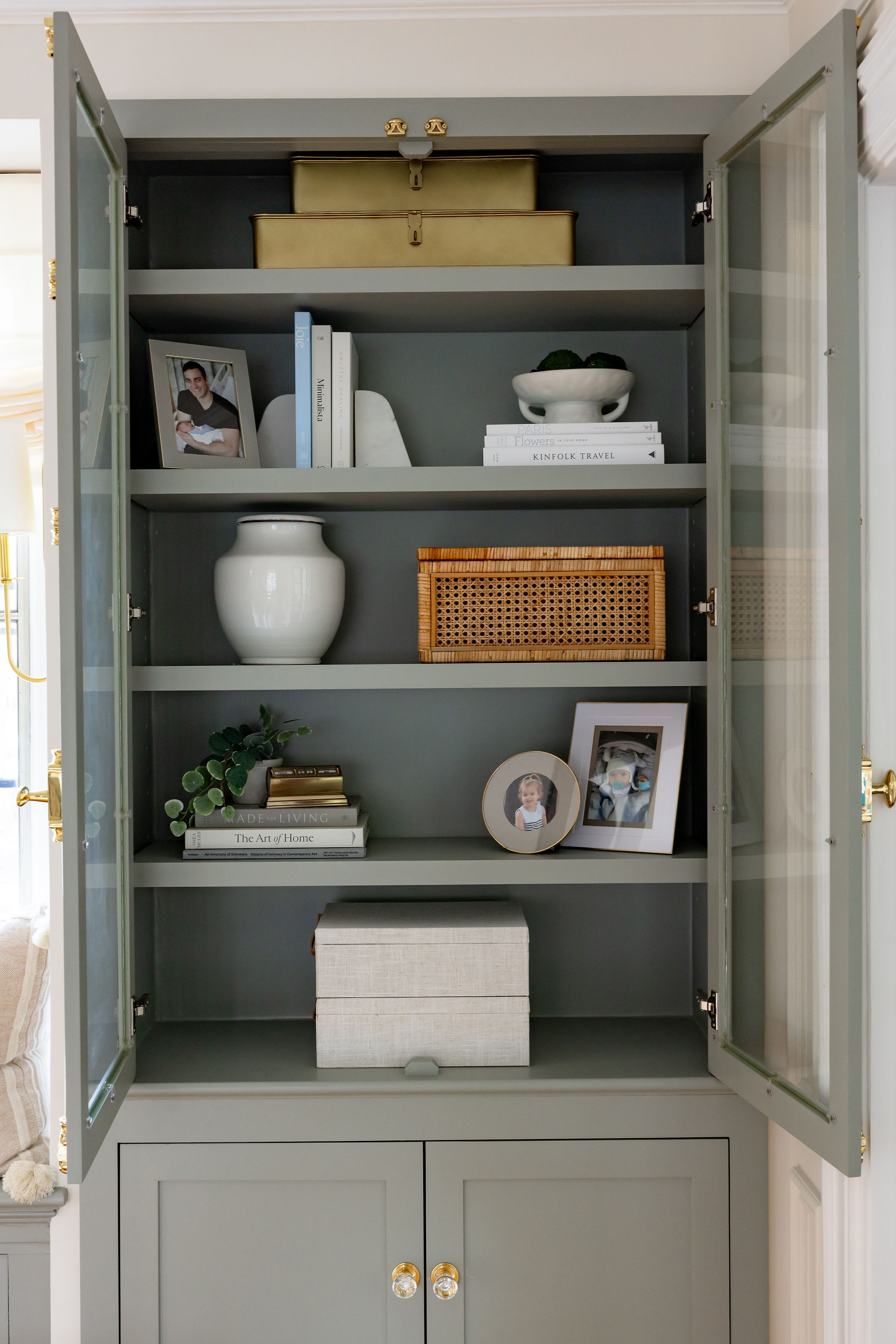 Open bookshelf