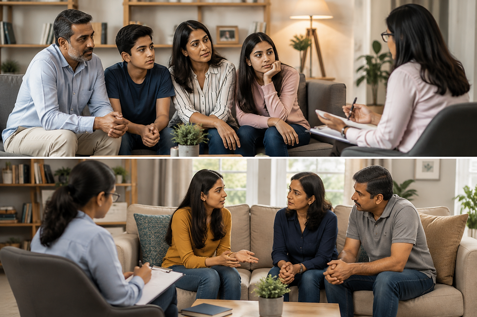 A family counselling at Psychology Hub by Dr.Kavita Chandak Nagpur