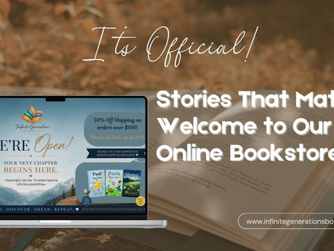 Welcome to Infinite Generations Bookstore: Your New Destination for Inspiring Reads!